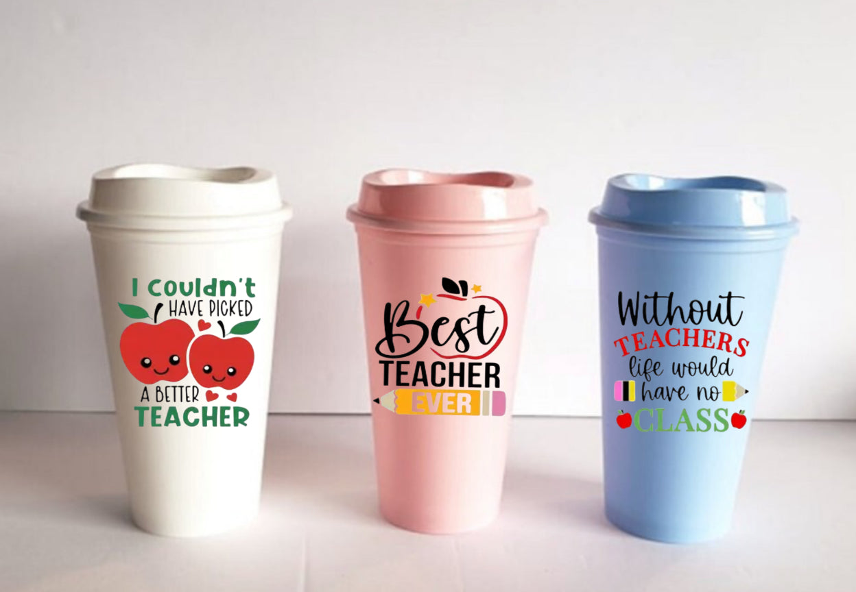 Teacher hot cups