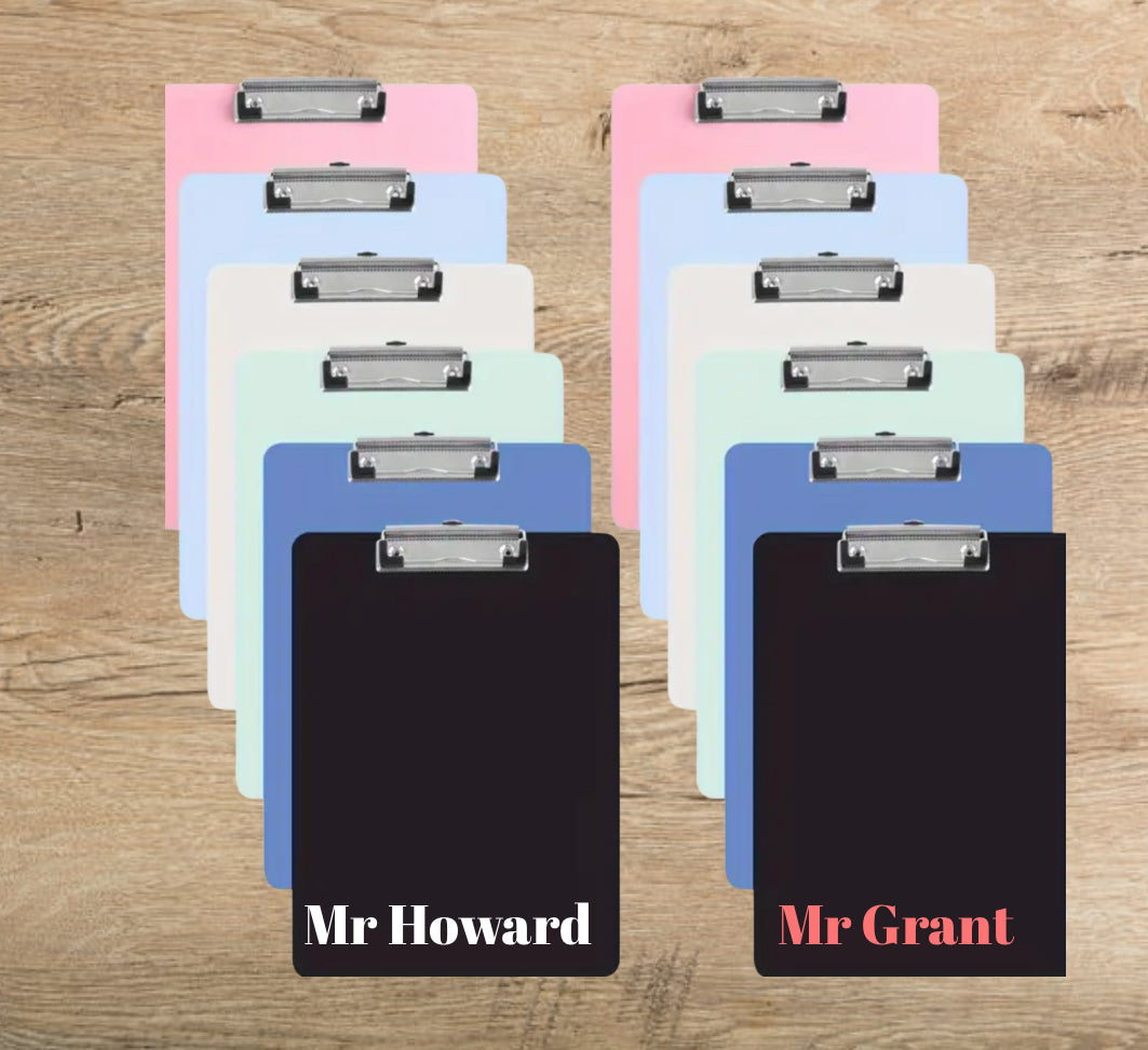 Teacher clipboard
