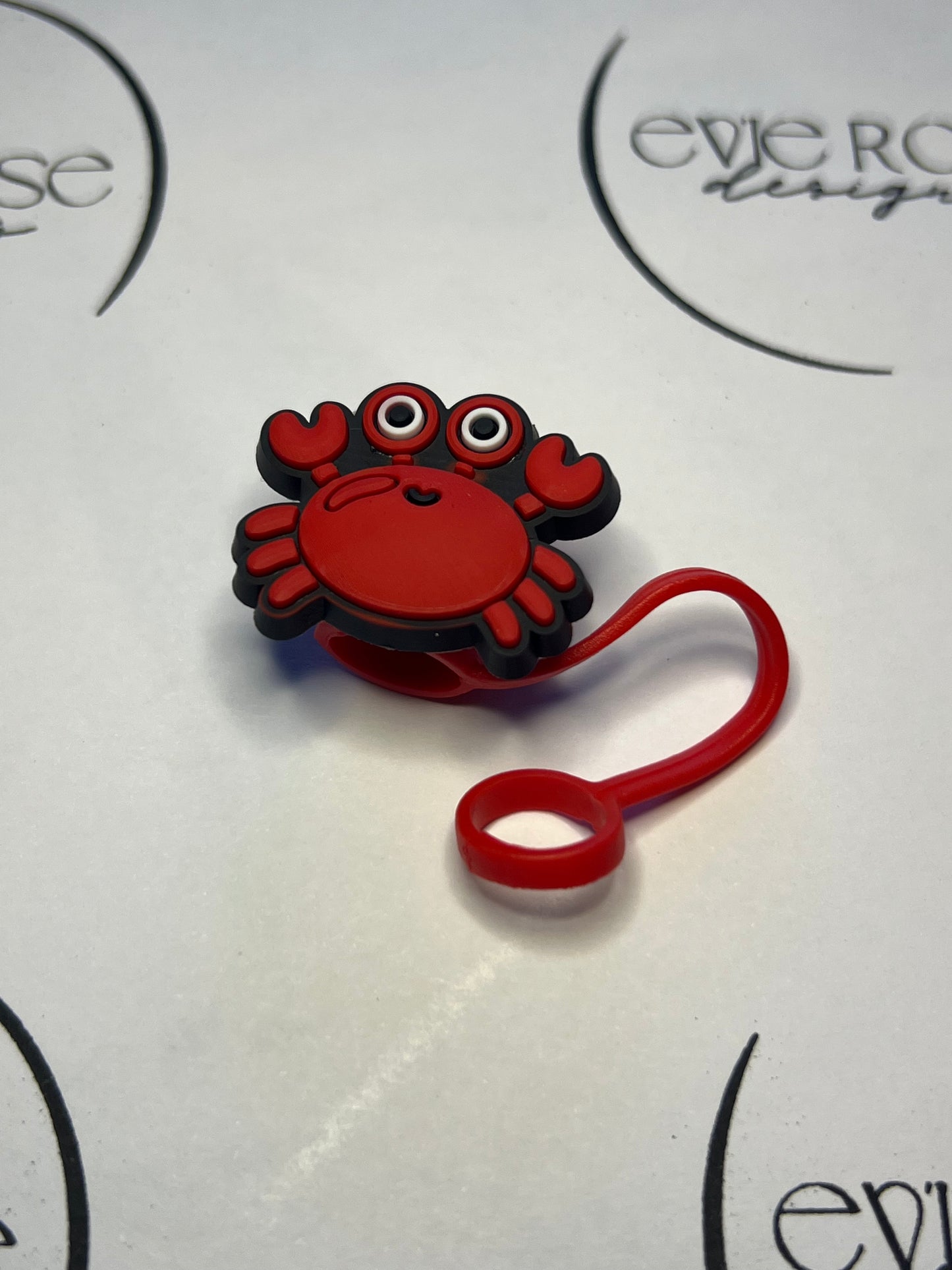 Animal straw toppers