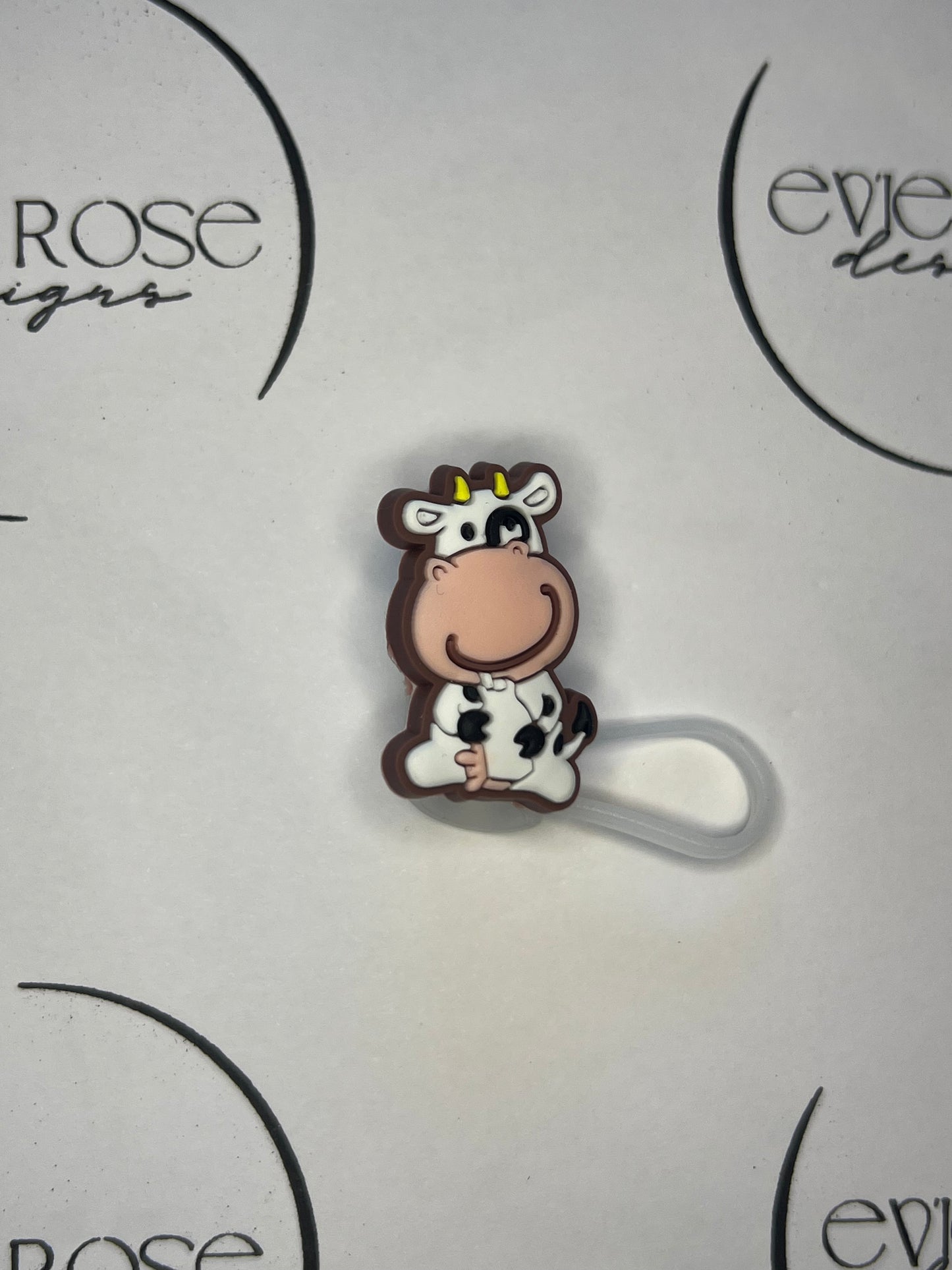 Animal straw toppers