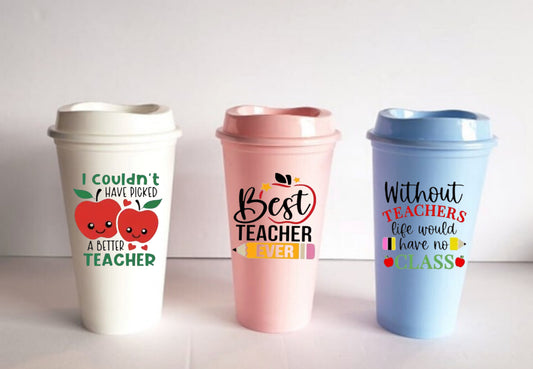 Teacher hot cups