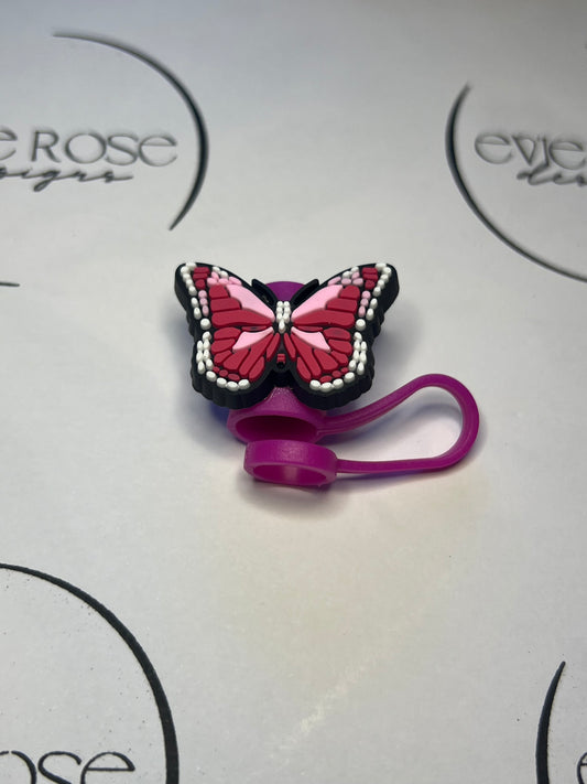 Animal straw toppers