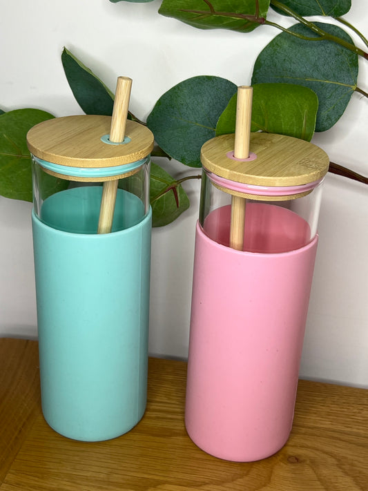 Bamboo glass and sleeve