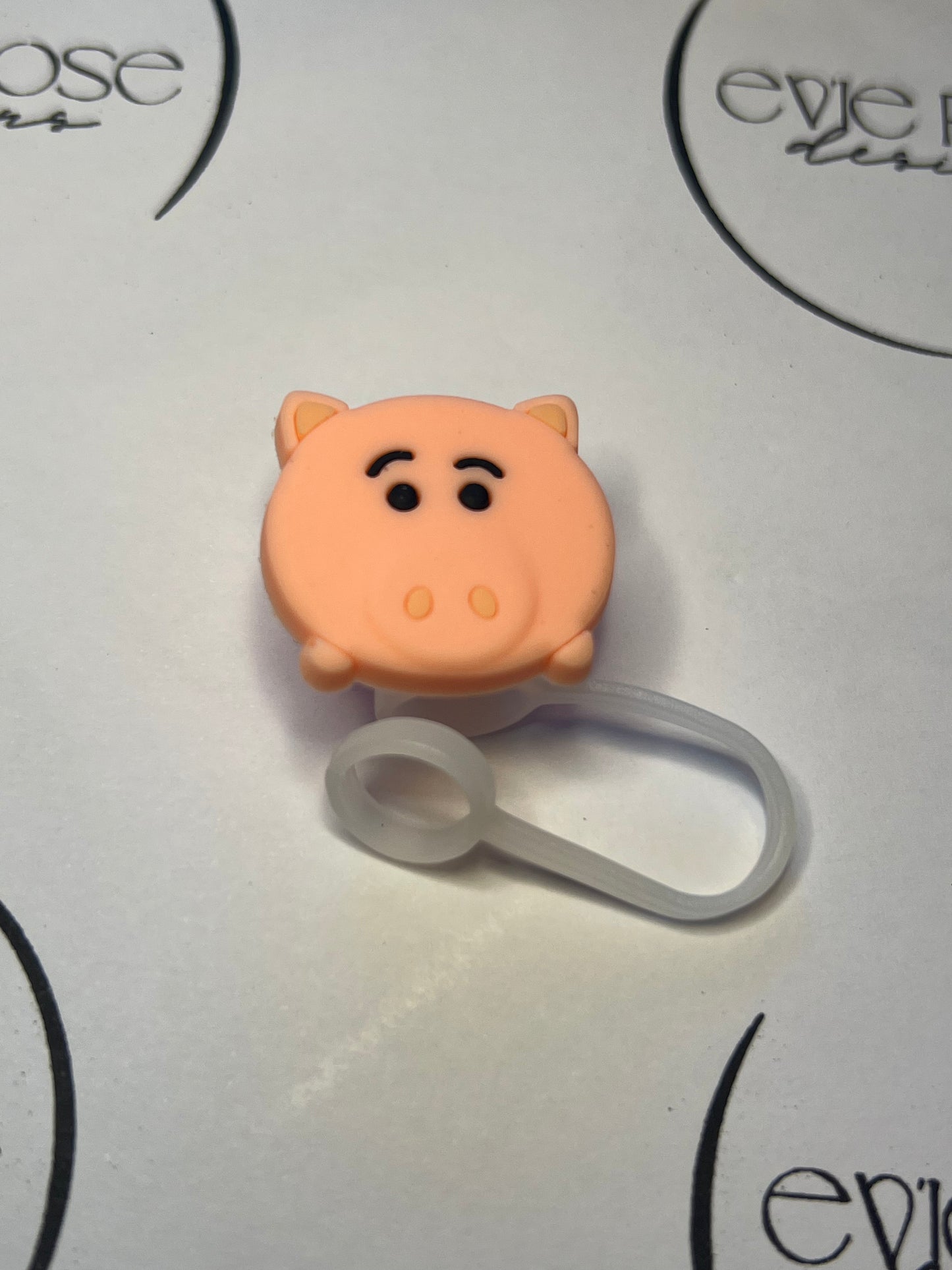 Animal straw toppers